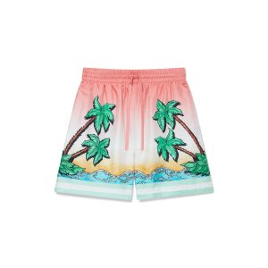 Tennis Club Silk Shorts