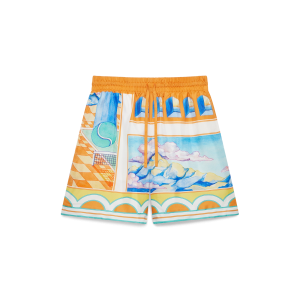 Surreal Pool Silk Shorts