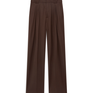 Wool Five Pleat Trousers