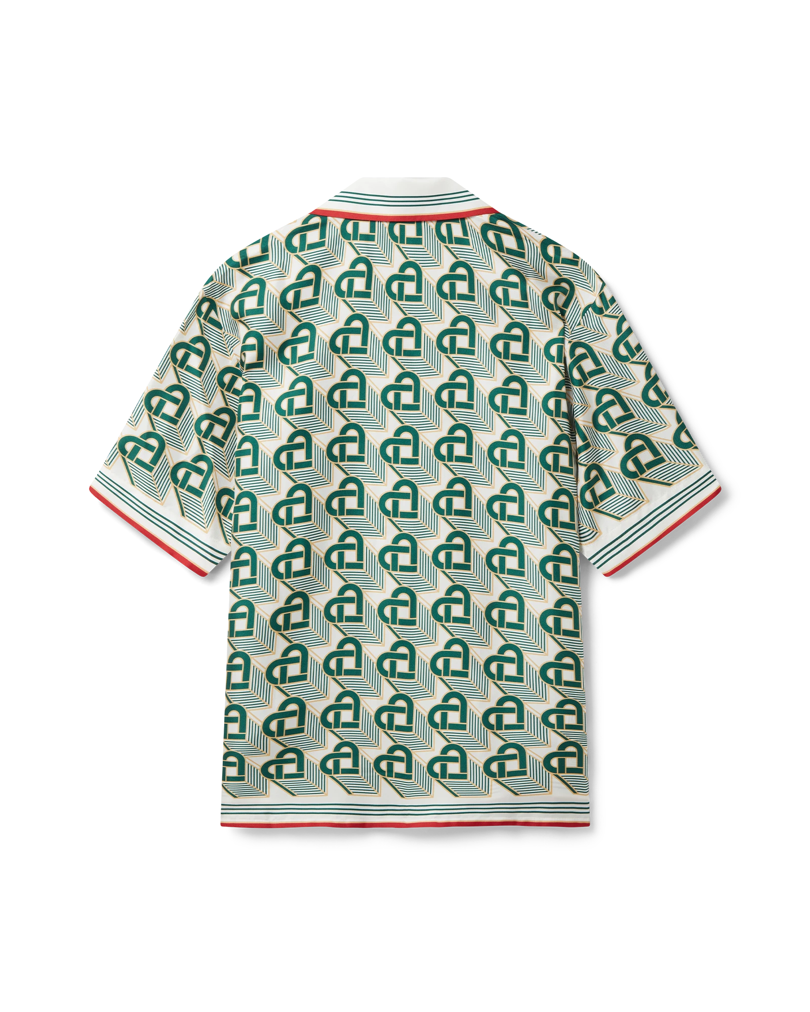 Heart Monogram Silk Shirt - Image 4