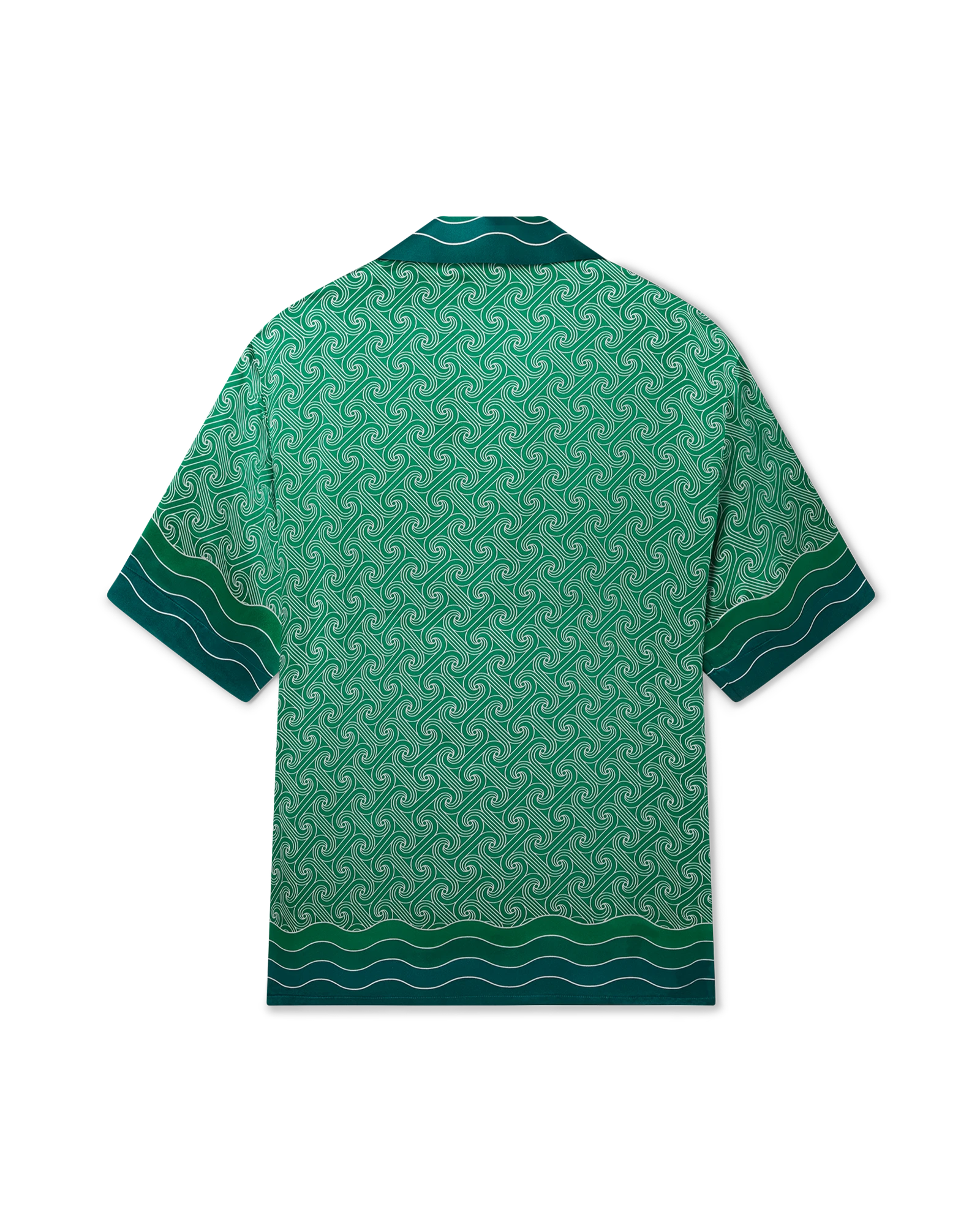 Column Monogram Silk Shirt - Image 2