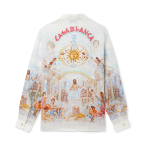 Le Temple Du Savoir Linen Shirt
