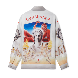 Le Theatre Long Sleeve Silk Shirt