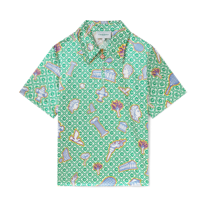 Greek Icons Short Sleeve Quarter Zip Shirt