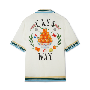 Casa Way Short Sleeve Silk Shirt