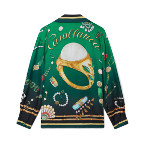 La Boite A Bijoux Long Sleeve Silk Shirt