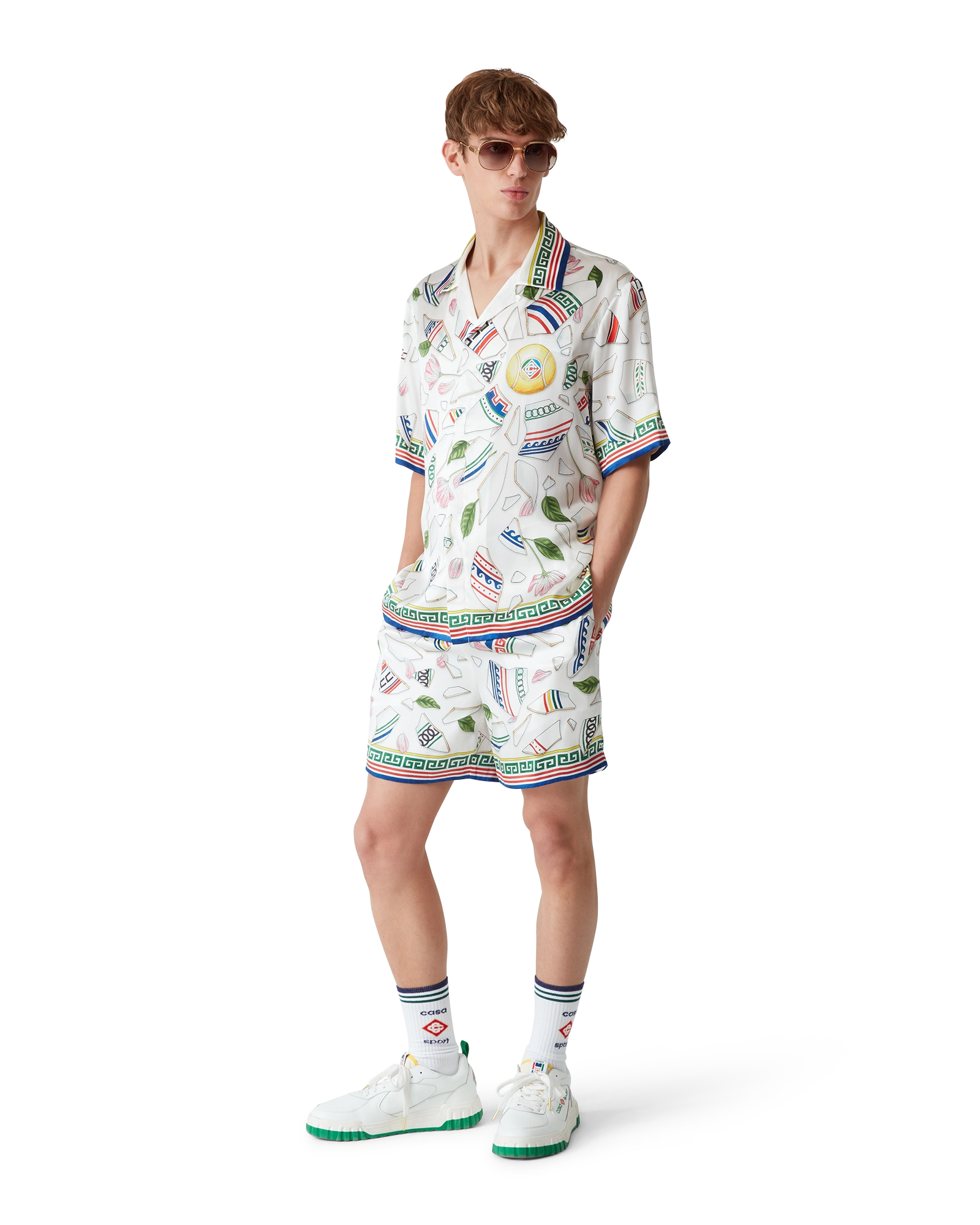 Le Vase Brise Silk Shorts - Image 2