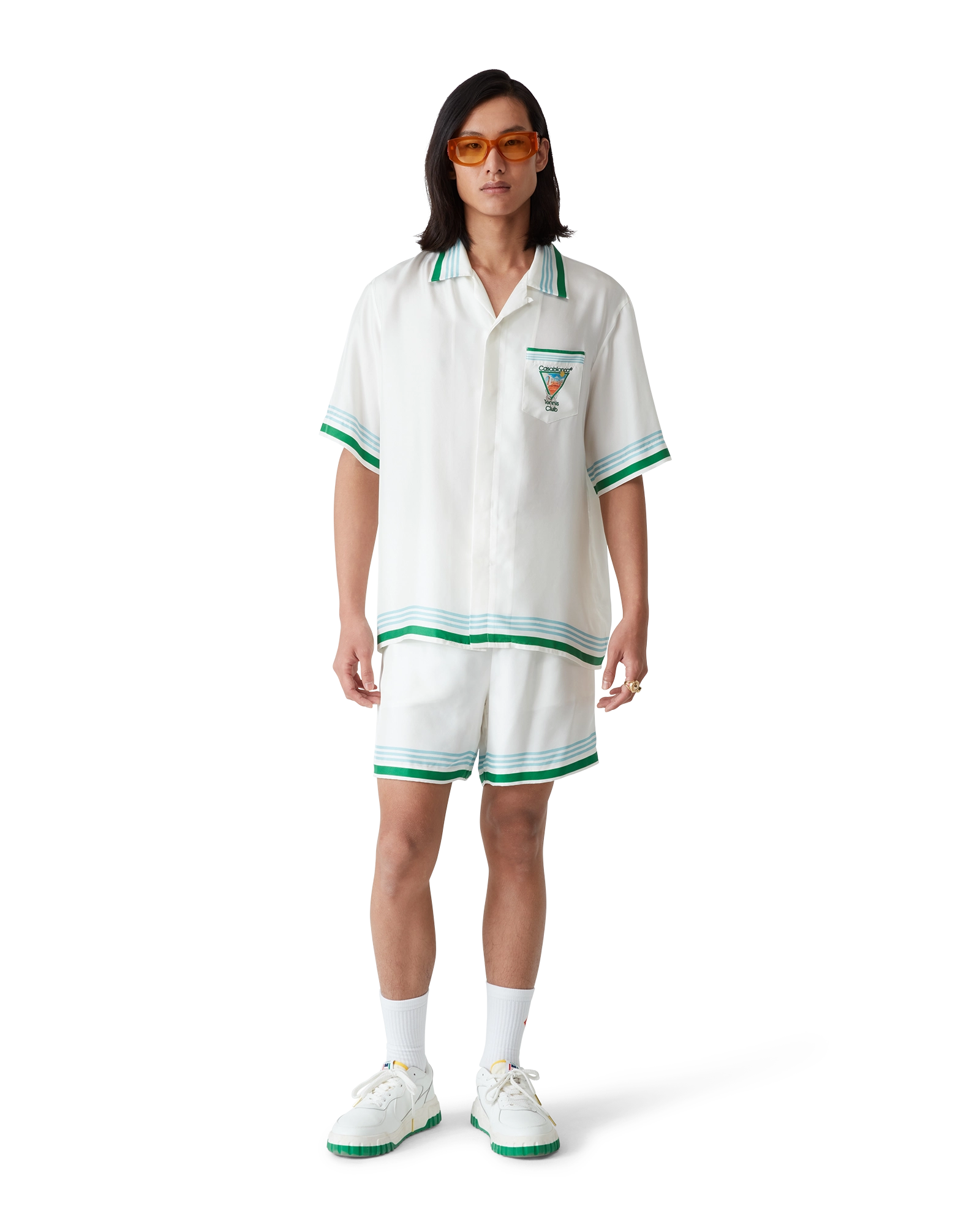 Metaphysical Tennis Icon Silk Shorts - Image 2