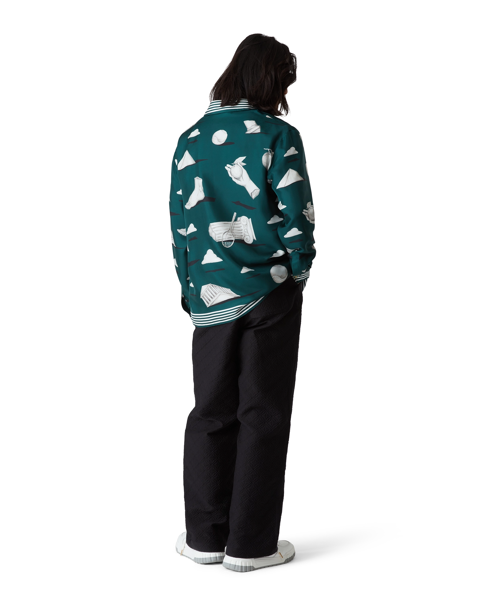 Metaphysical Long Sleeve Silk Shirt - Image 3