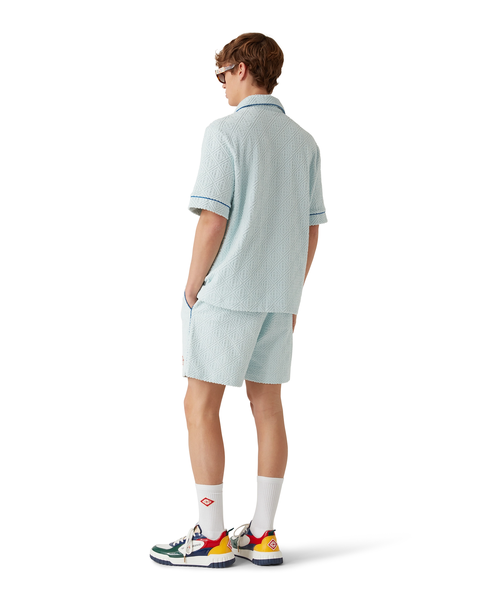 Monogram Towelling Short Sleeve Shirt - Image 3
