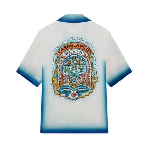 Casa Way Skate Short Sleeve Silk Shirt