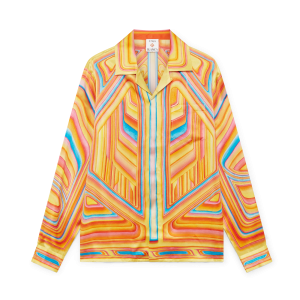 Low Rider Long Sleeve Silk Shirt