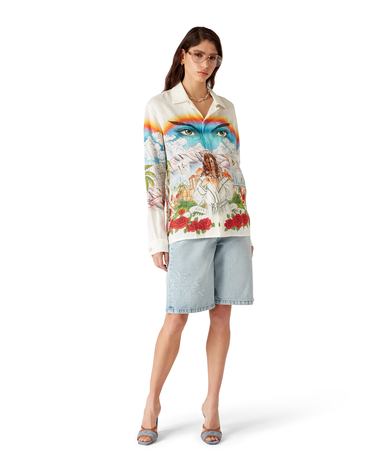 Chateau Long Sleeve Linen Shirt - Image 2