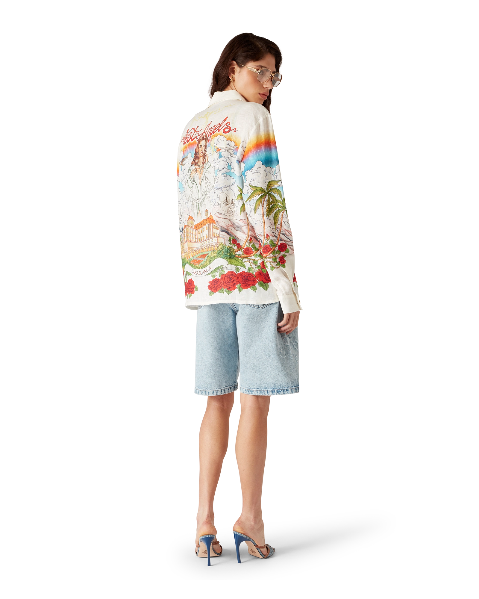 Chateau Long Sleeve Linen Shirt - Image 3