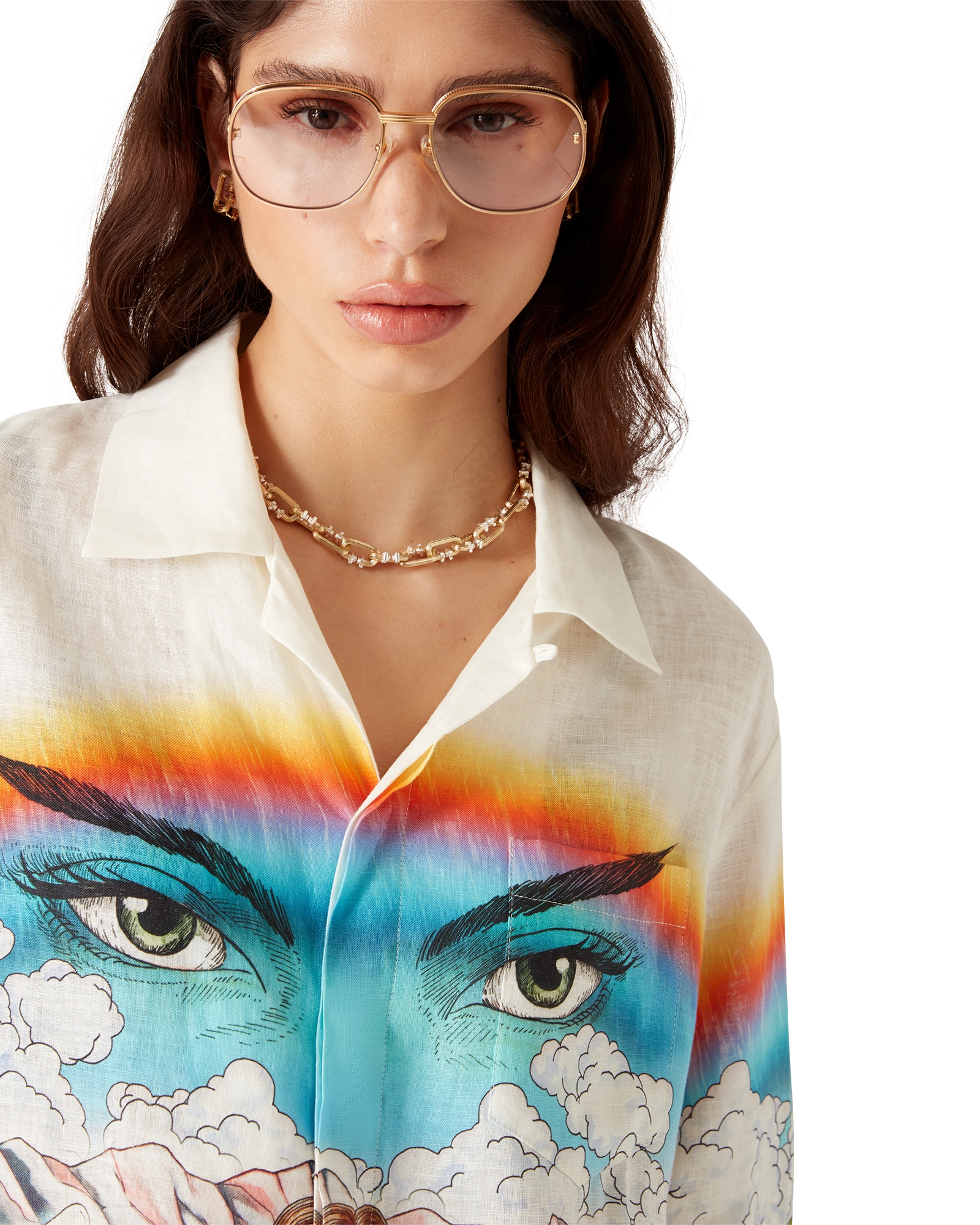 Chateau Long Sleeve Linen Shirt - Image 5