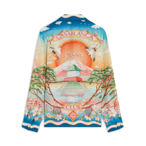 Tennis Club Silk Long Sleeve Shirt