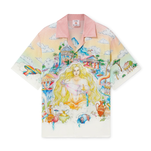 The Road To Knowledge Short Sleeve Silk Shirt