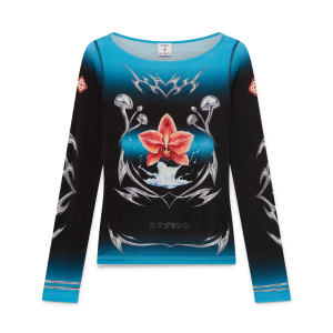 Blades Slinky Jersey Long Sleeve Top