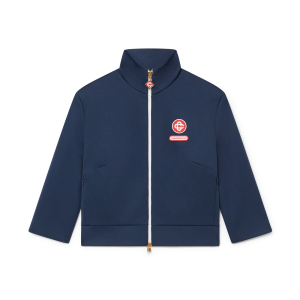 Tricot Cropped Track Jacket
