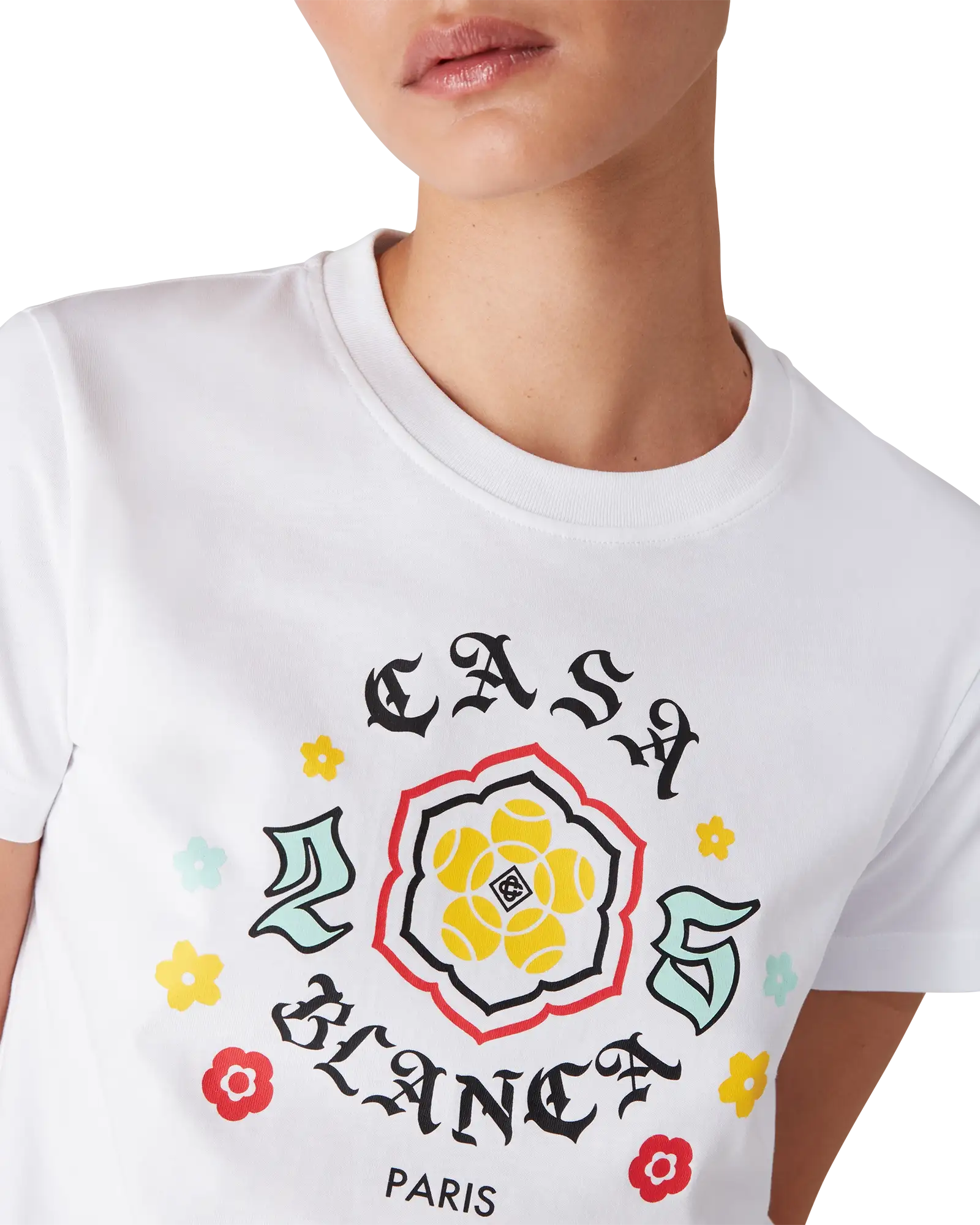 Emblem Fitted Short Sleeve T-Shirt - Image 3