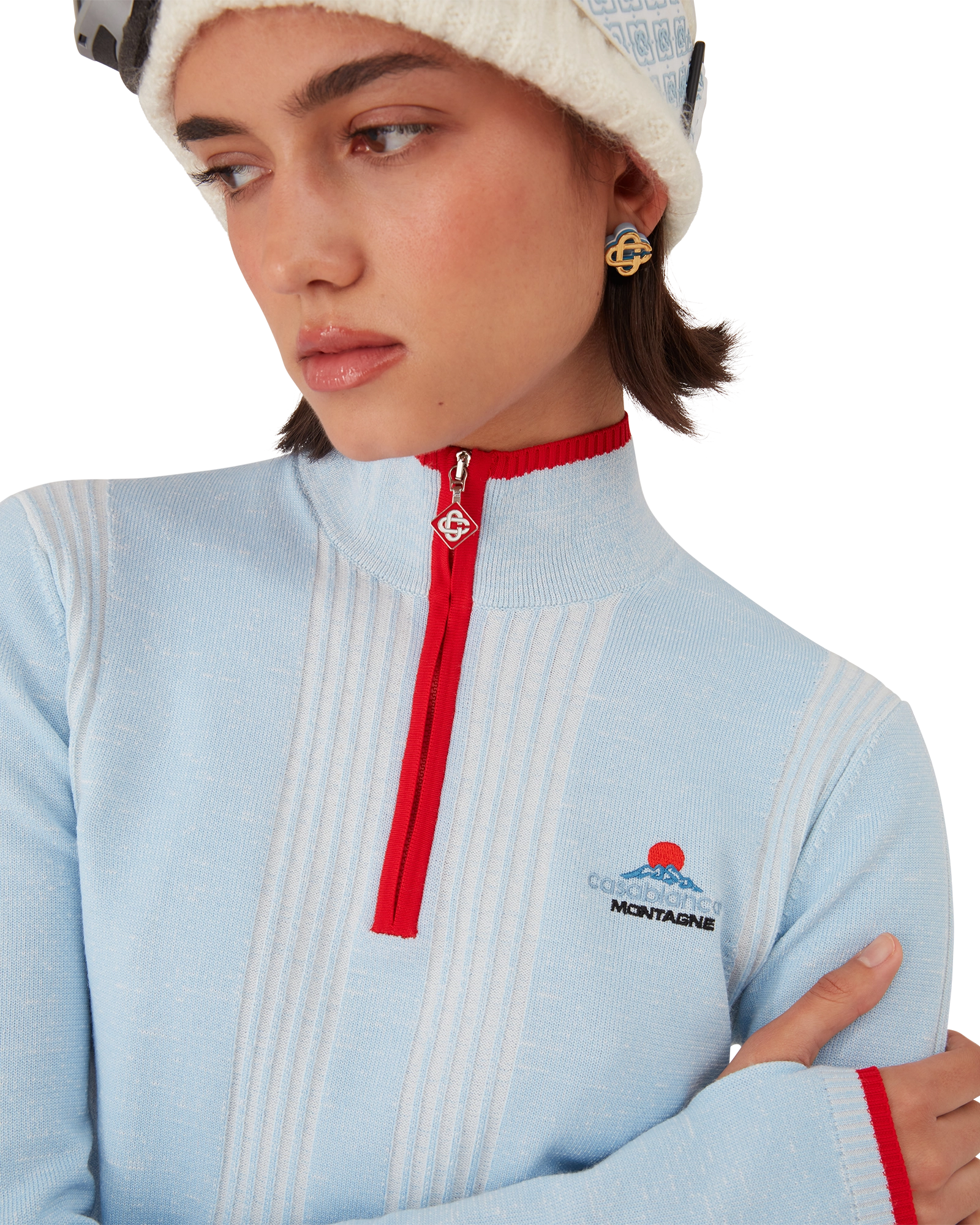 Ski Merino Base Layer Crop Top - Image 5