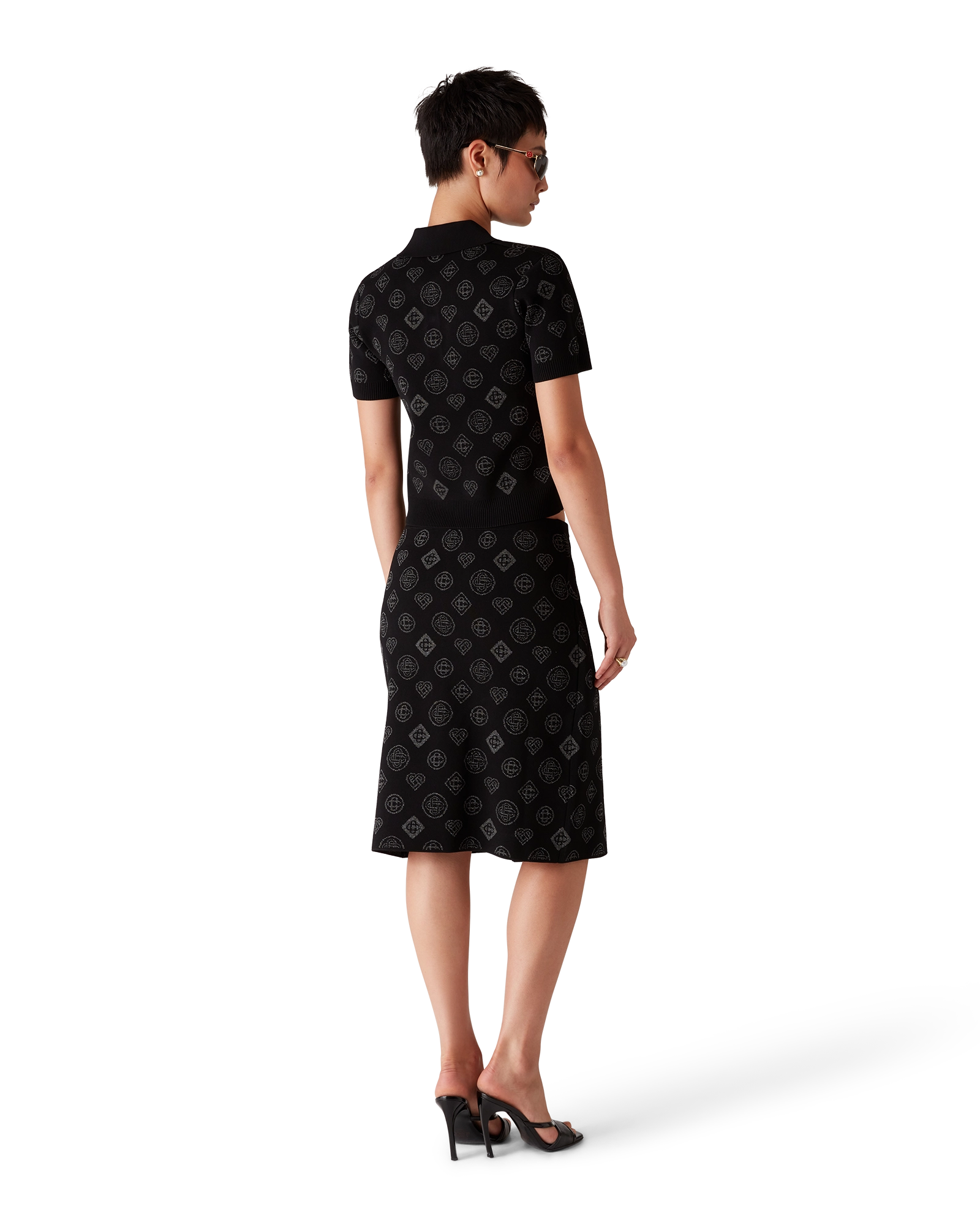 Monogram Jacquard Skirt - Image 3