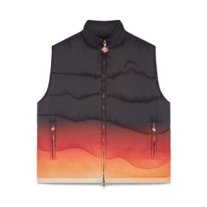 Gradient Nylon Down Puffer Gilet