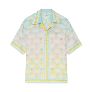 Candy Icons Short Sleeve Silk Twill Shirt