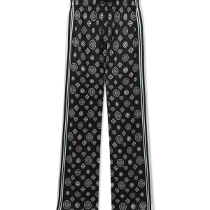 Monogram Pyjama Silk Satin Trousers
