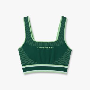 Green Seamless Bralette