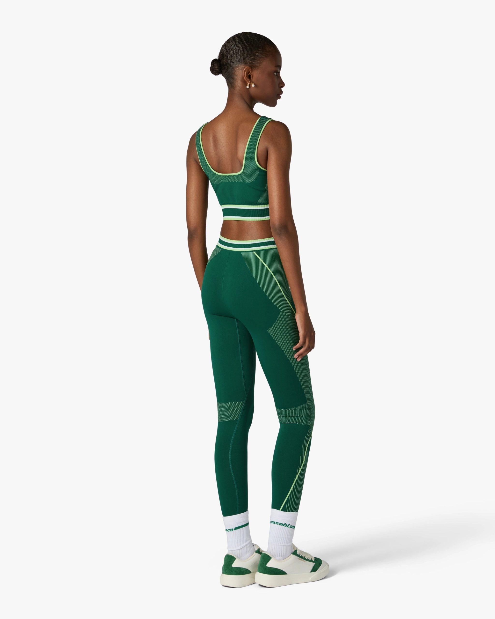 Green Seamless Leggings - Image 3
