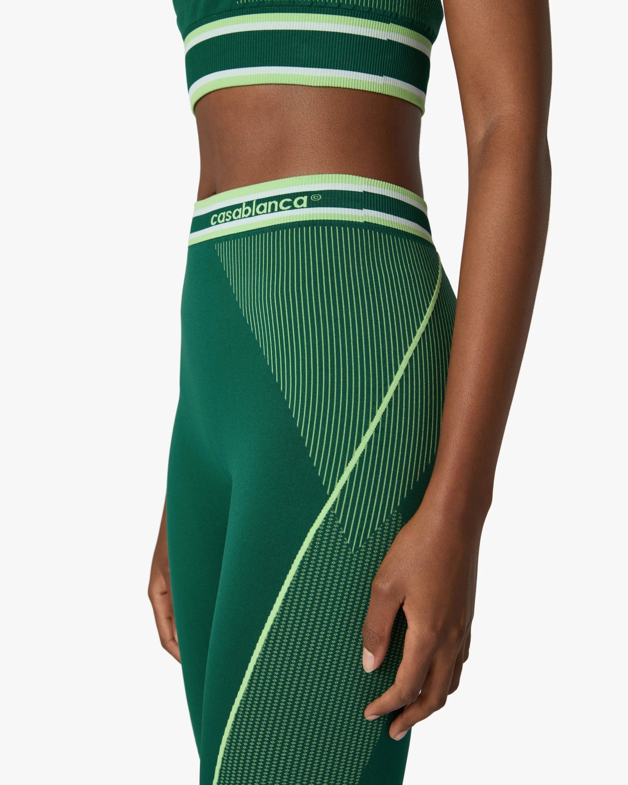 Green Seamless Leggings - Image 5