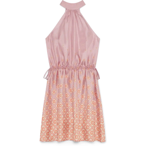 Monogram Degrade Silk Dress
