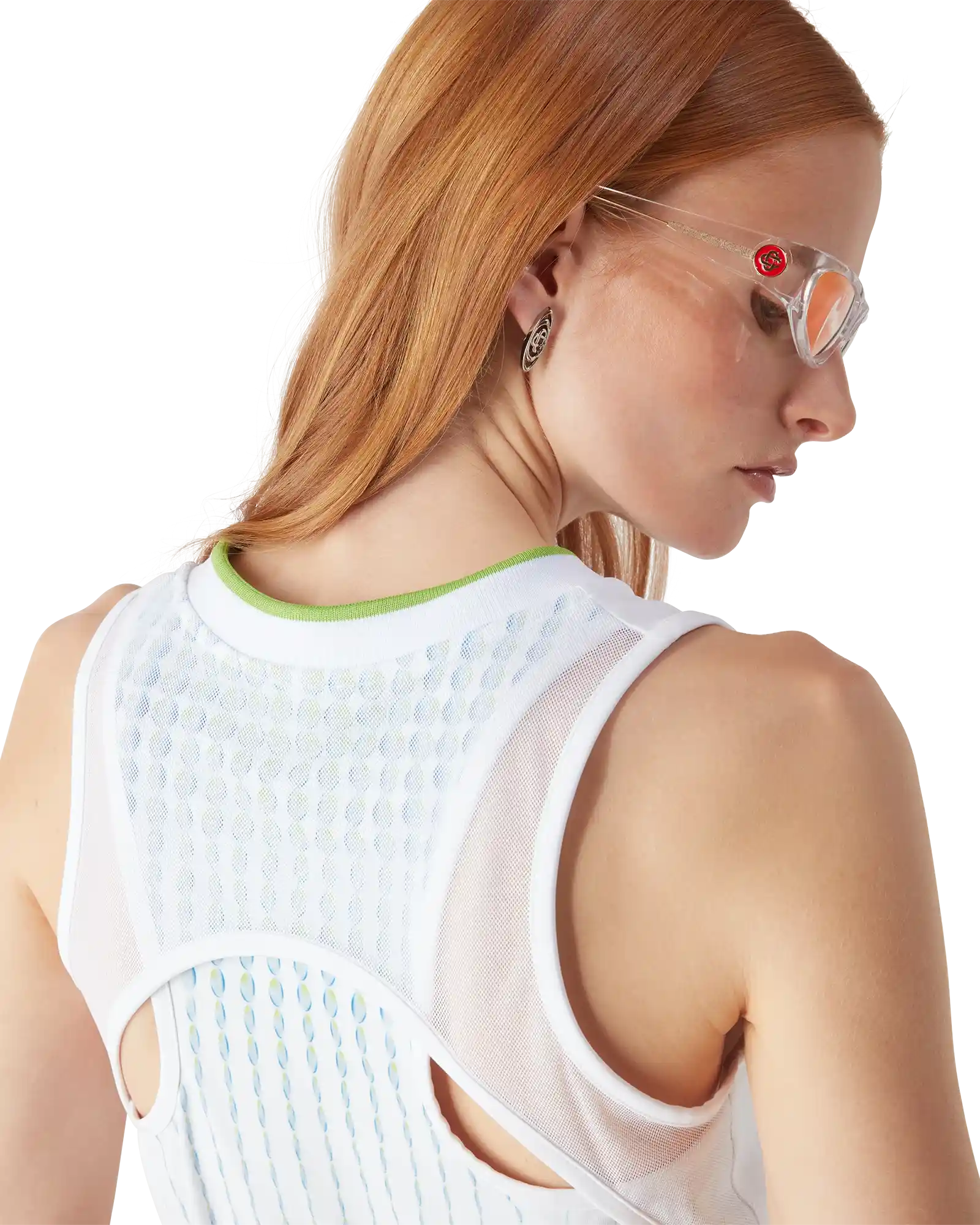 Tennis Printed Racer Dress - Image 5