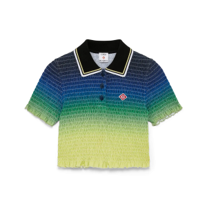 Gradient Short Sleeve Polo Shirt