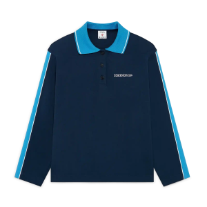 Punto Polo Collared Sweatshirt