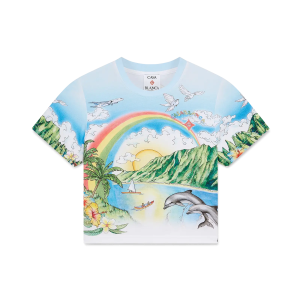 Aloha Cropped Baby Tee
