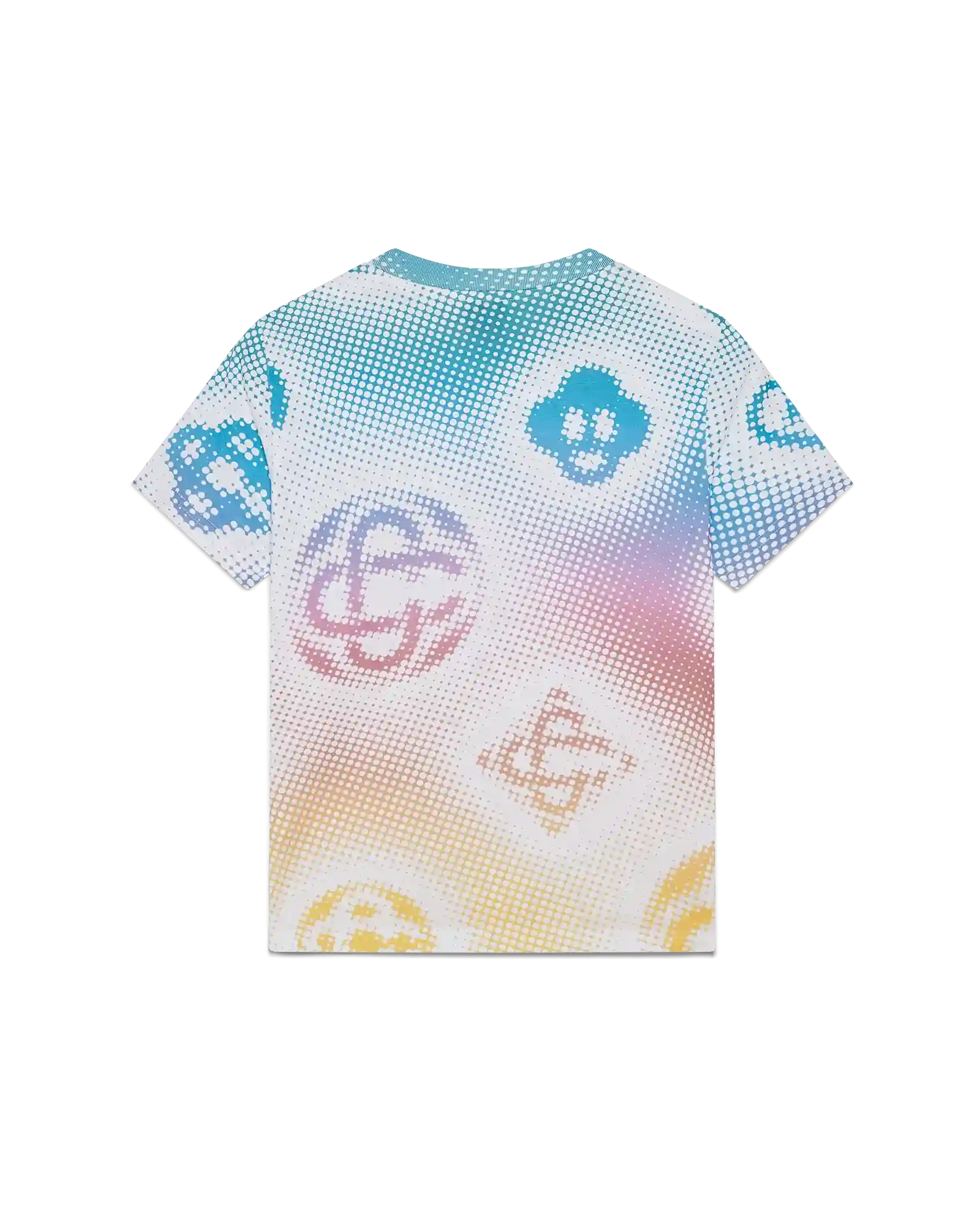 Halftone Logo Fitted Short Sleeve T-Shirt - Image 6