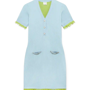 Double Face Merino Mini Dress