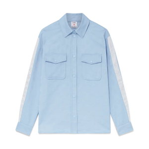 Blue Monogram Long Sleeve Shirt
