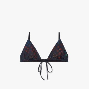 Monogram String Bikini Top