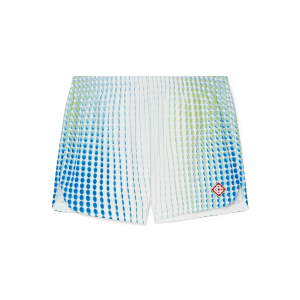 Printed Poly Taffeta Shorts