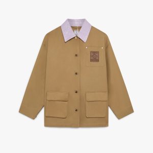 Beige Heavyweight Pocket Jacket