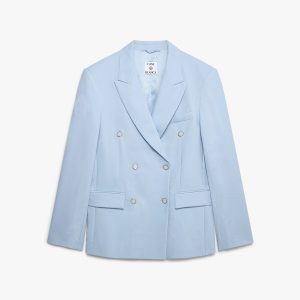 Blue Monogram Wool Jacquard Jacket