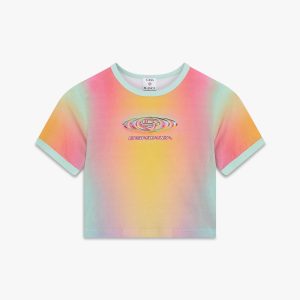 Glass Gradient Printed Baby Short Sleeve T-Shirt