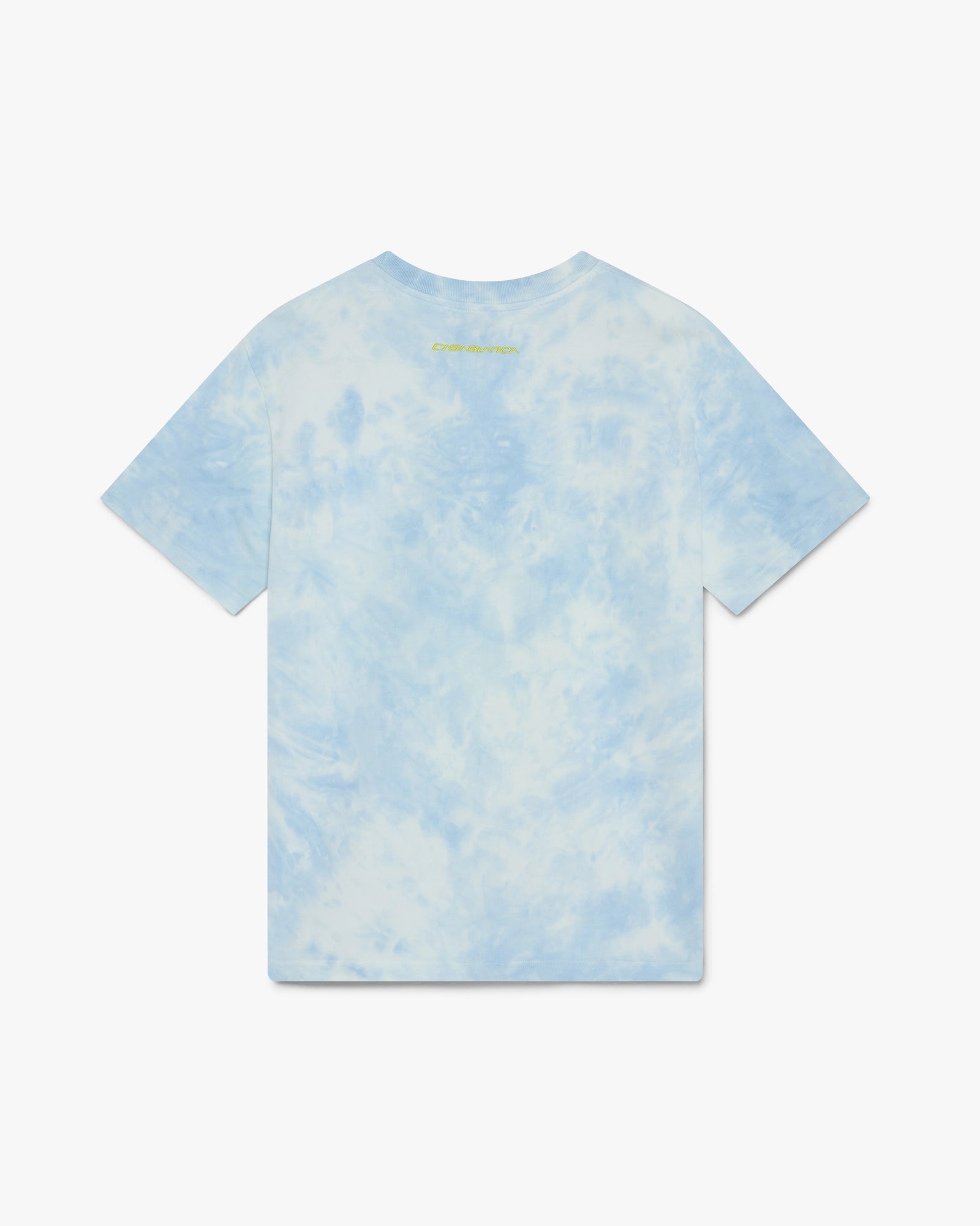 Blue Tie Dye CC Smile Short Sleeve T-Shirt - Image 2