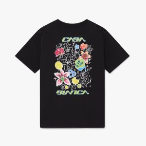 Black Graffiti Short Sleeve T-Shirt