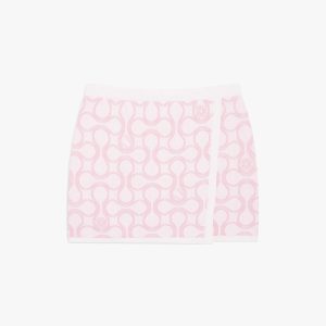 Optic Drop Wrap Mini Skirt