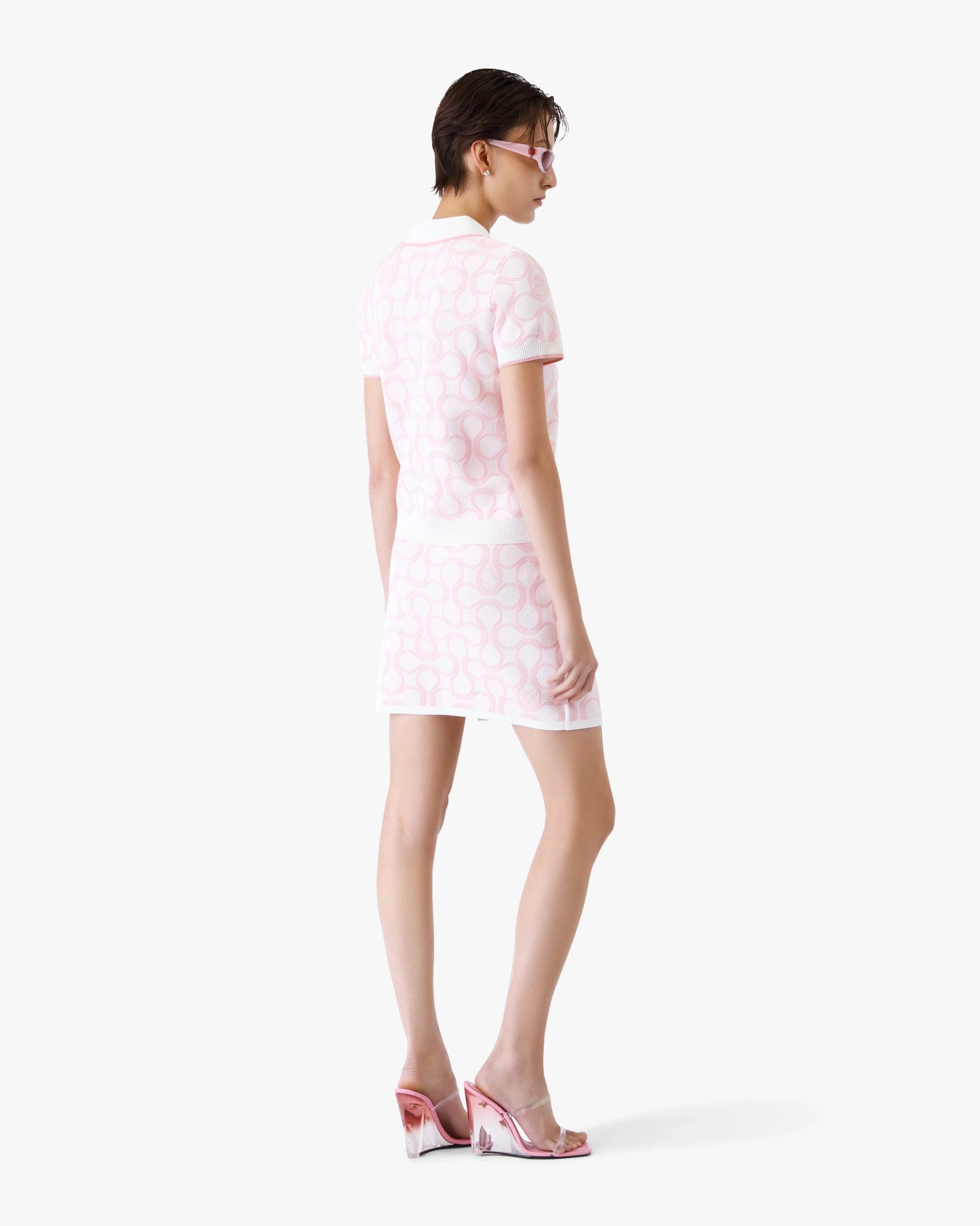 Optic Drop Wrap Mini Skirt - Image 3