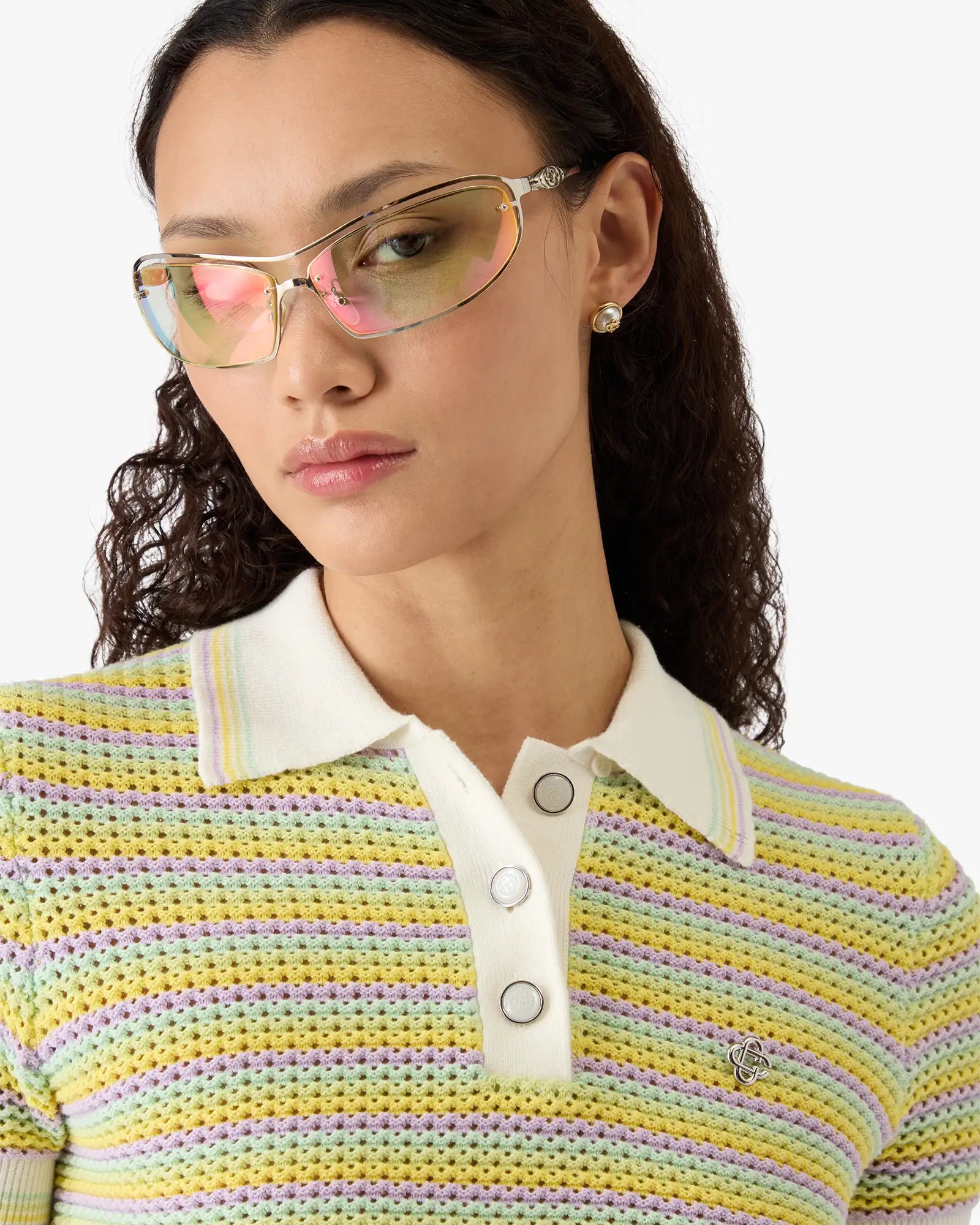 Bourgeois Striped Polo Shirt - Image 5